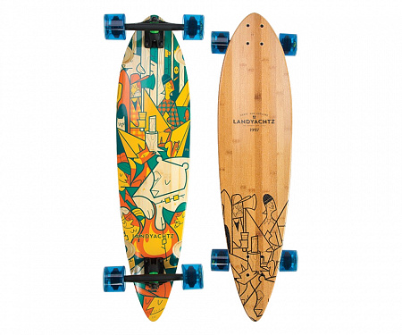 Лонгборд LANDYACHTZ Bamboo Chief Camping Forest Adventure